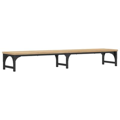 Helloshop26 - Sonoma Schreibtisch-Monitorständer 105 x 23 x 15,5 cm Holzwerkstoff braun 02_0044983