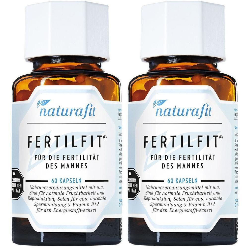 Naturafit Fertilfit f.d.Fertilität des Mannes Kps. 2x 2x60 St Kapseln