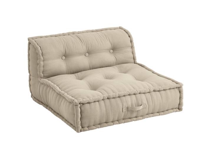 P & B Sofaelement, Sand, Uni, 80x43x80 cm, Wohnzimmer, Sofas & Couches, Sofas, Modulsofas