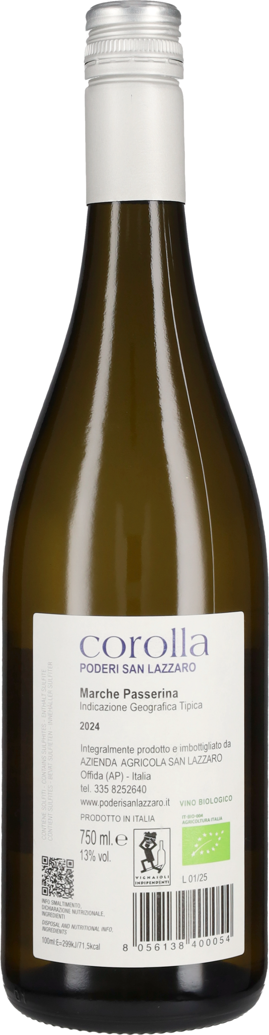 Poderi San Lazzaro Passerina 'Corolla' 2024