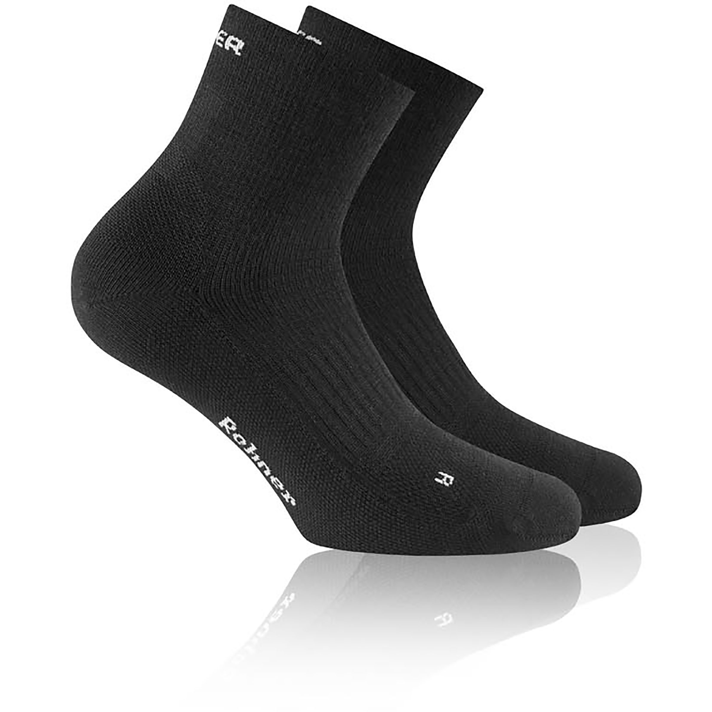 Rohner Dynamic Merino Wandersocken schwarz Größe 42 Trekking Widerstandsfähig Merinowolle