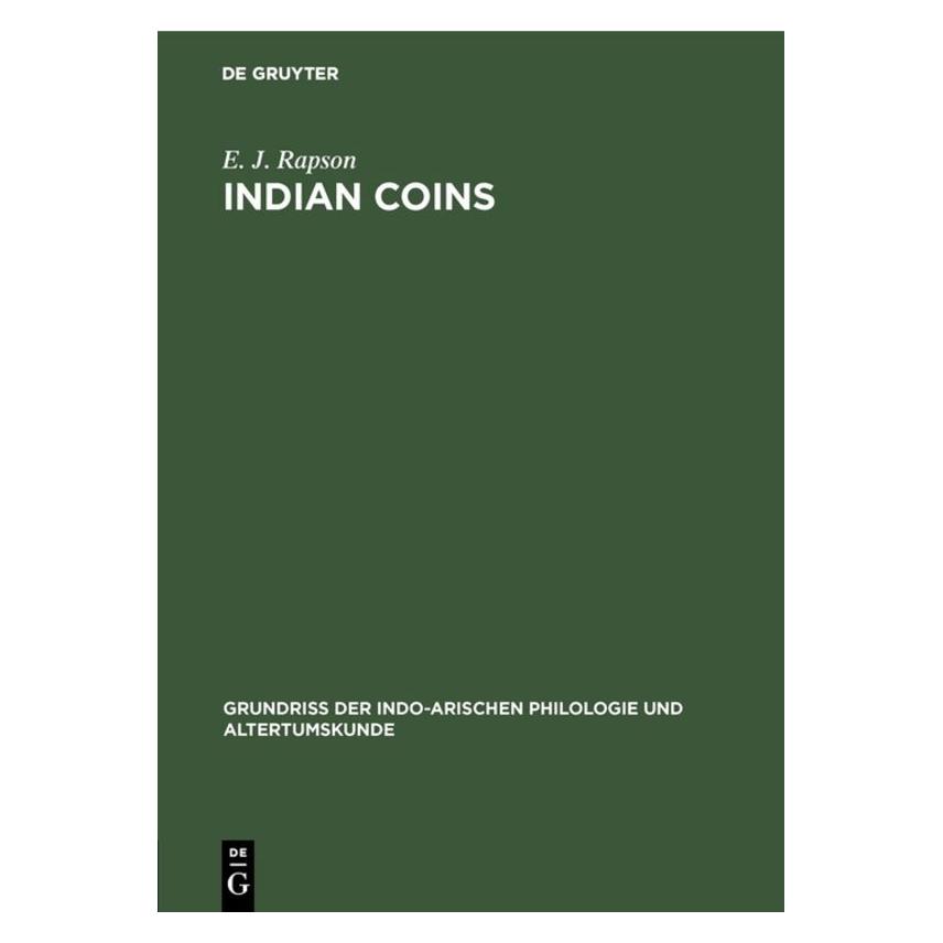 De Gruyter Rapson:Indian coins (Deutsch, Hardcover, E. J. Rapson) (67769838)