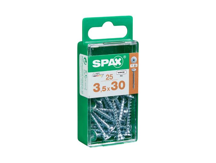 Rückwandkopf T-Star plus 3,5x30 S 25 St.