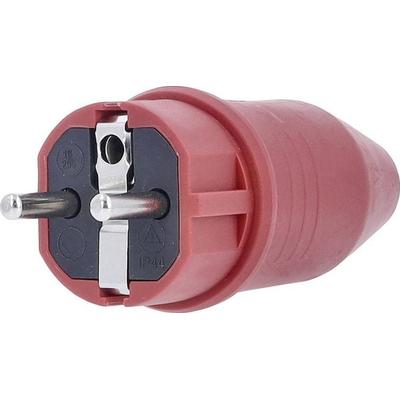 AS Schwabe 62290 Schutzkontaktstecker 230V Rot