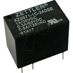AZ9571-1C-5DSE - Signal-Relais, 5 V DC, 1 A, 1 CO