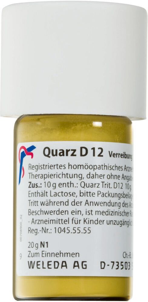 Weleda Quarz D 12 Trituration 20 g