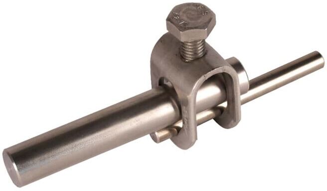 DEHN Serre-câble NIRO pour Rd 8-10/Rd 16mm FSK81016SKM10X25V2A ; Dehn & Söhne (380029)