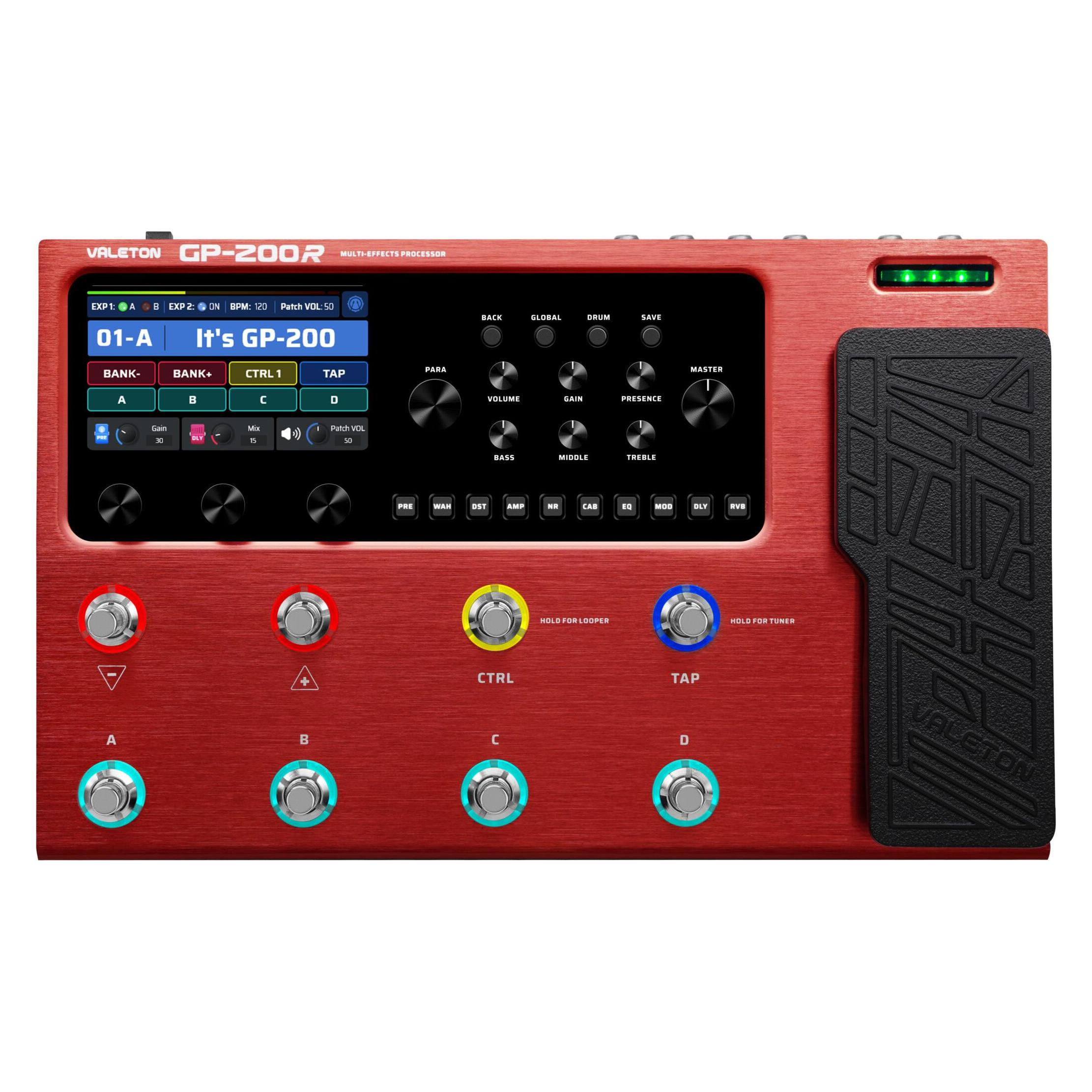 Valeton GP-200R (Looper, Multieffekt) (VALGP200R)