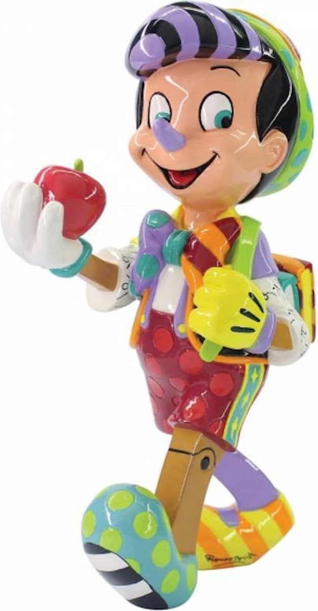 Disney Britto Pinocchio Beeldje voor op tafel, 20 cm
