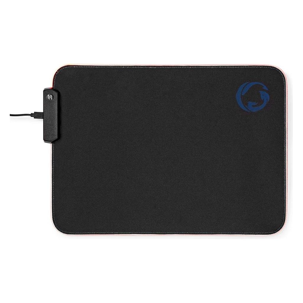 Nedis Gaming-Mauspad | Gummi / Mikrofaser | Schwarz (XL) (GMPDL110BK)