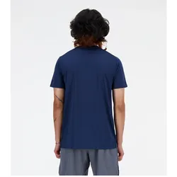 New Balance, Herren, Sportshirt, Run T-Shirt (S), Blau