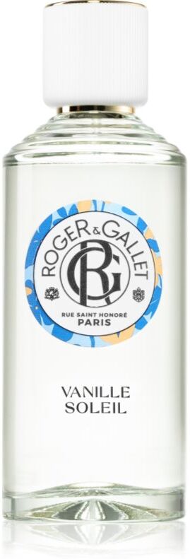 Roger & Gallet Vanille Soleil Wellbeing Fragrant Water Eau de Parfum pour femme 100 ml