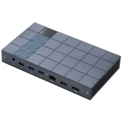 Peladn G2E (gray) Thunderbolt 5 docking station, Dockingstation + USB Hub, Grau