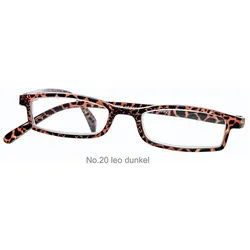 Lesebrille No.20 leodunkel