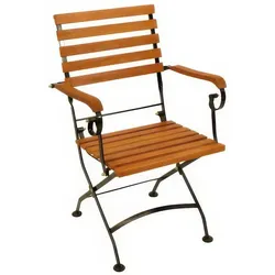 Biergartensessel Steyr - Lieferumfang: 2 Stück - Eigenschaft: klappbar - Maß: ca. 60 x 57 x 85 cm