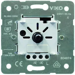 EGB 92600129DE RL Dimmer Einsatz LED 6100W, Schalter + Taster