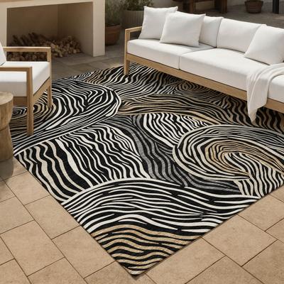 Addison Rugs Machine Washable Indoor/ Outdoor Modern Cortez Chantille Rug