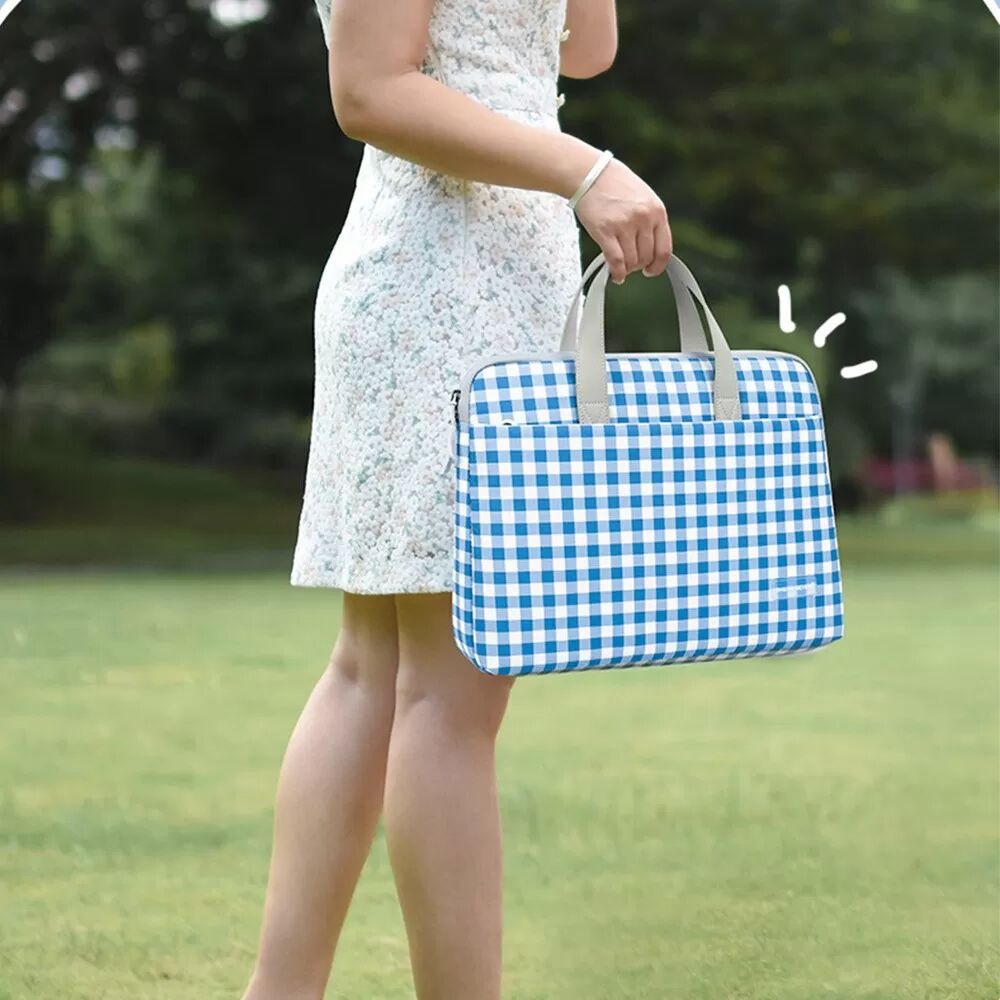 INF 14-Zoll Laptoptasche: Stilvolle, leichte und wasserdichte Computer Tasche aus Nylon Oxford Gewebe