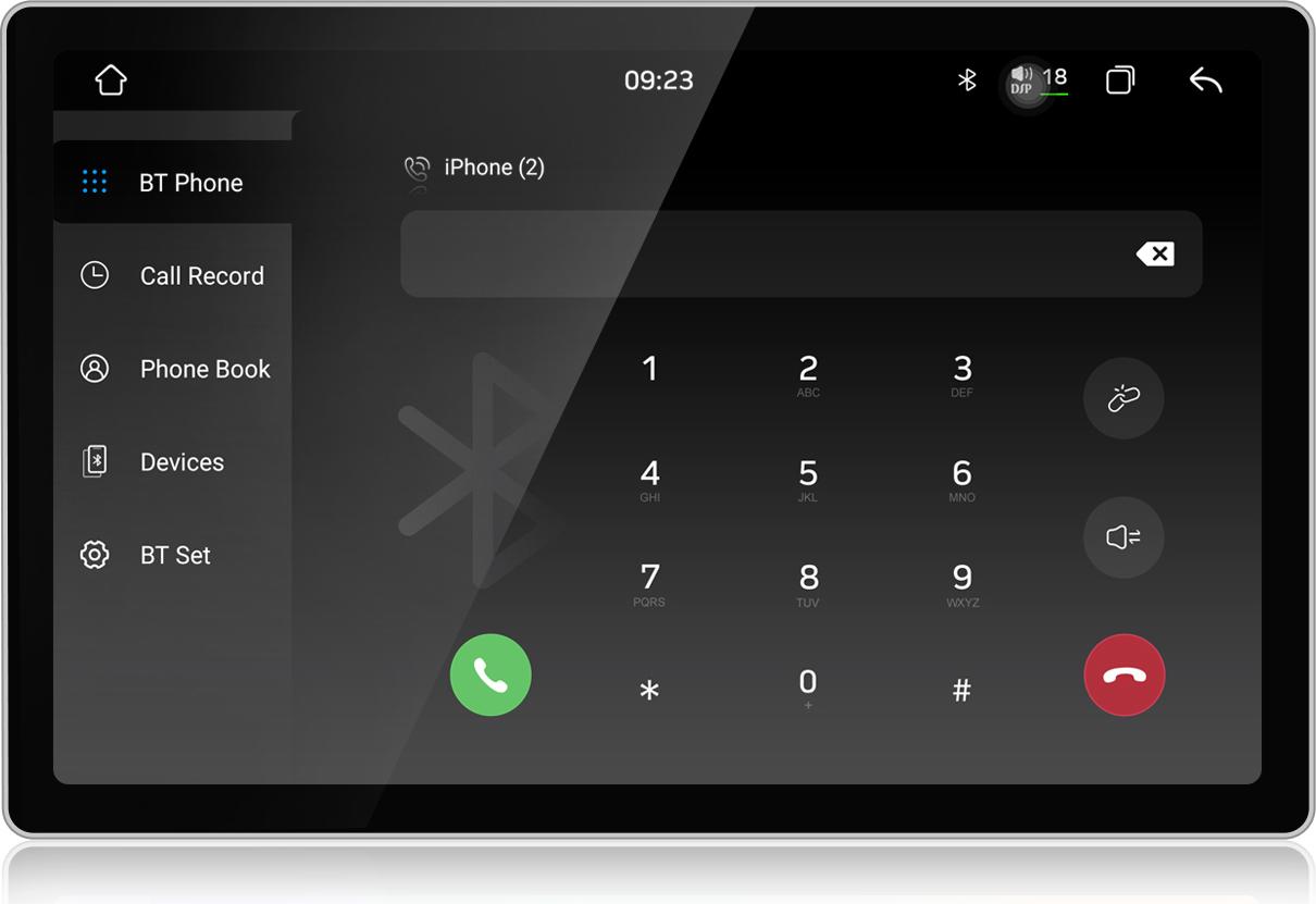 Android Radio geeignet für Smart Forfour Fortwo 453 2015-2019 CarPlay Android Auto Navi Bluetooth DAB+ Rückfahrkamera 11 Zoll 128GB