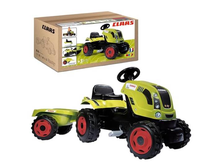 Smoby 710114 - Tractor pedalen XL Farmer Claas Arion 400, Outdoor, Sport, groen