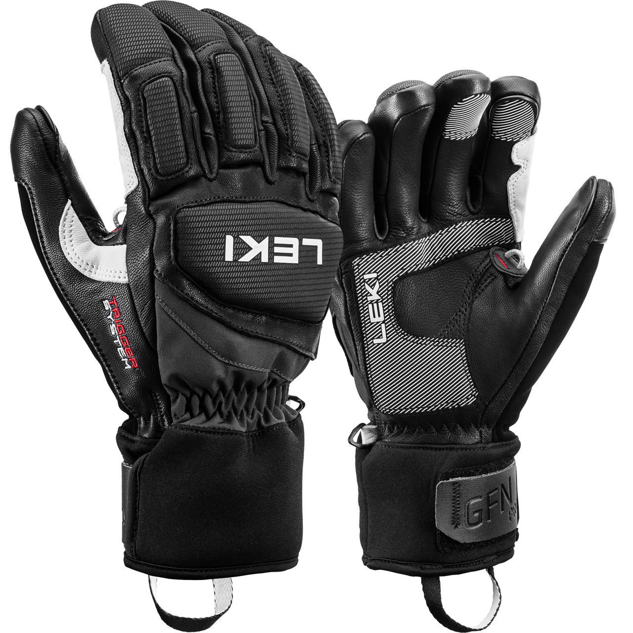 Leki Herren Handschuh GRIFFIN PRO 3D black/white - 9,5