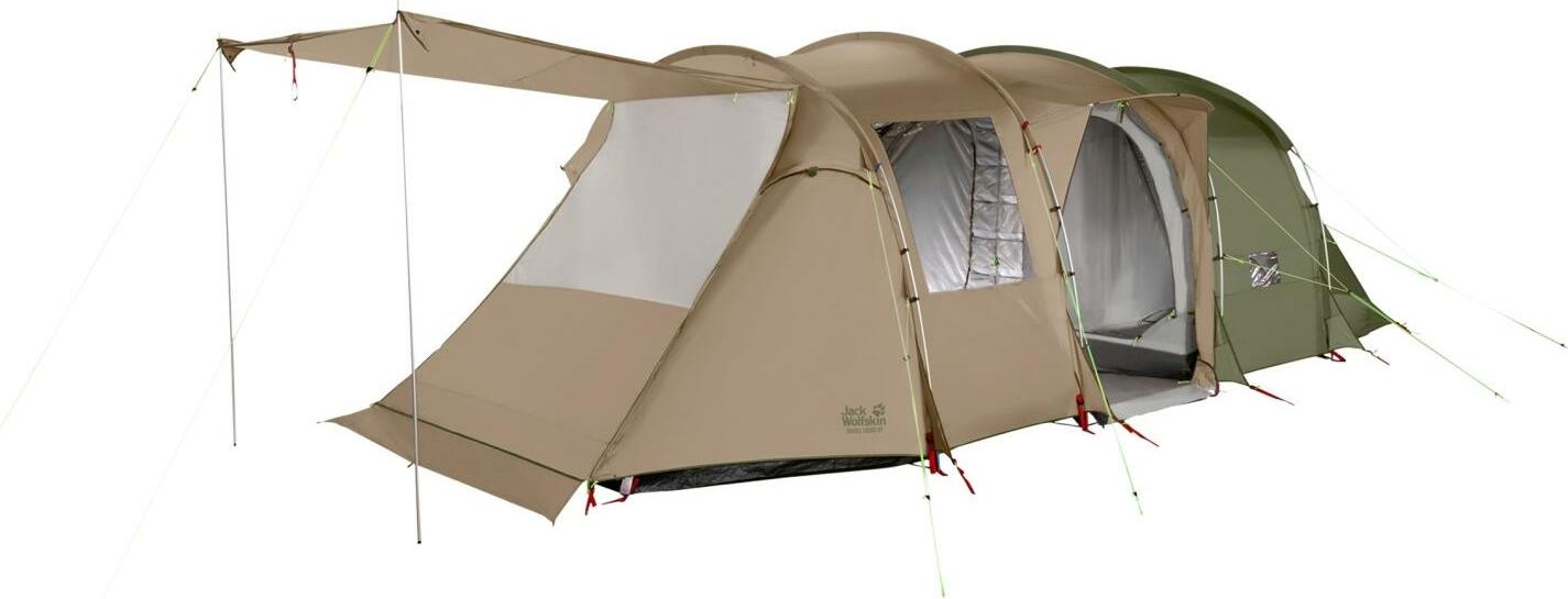 Jack Wolfskin Travel Lodge RT Familienzelt (Gewicht 20,2kg) sand dune