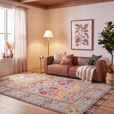 SAFAVIEH Handmade Blossom Pollie Modern Floral Wool Rug
