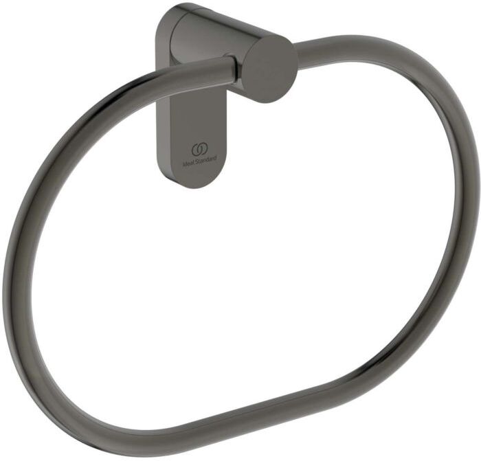 Ideal Standard Handtuchring T4503A5 rund, Magnetic Grey