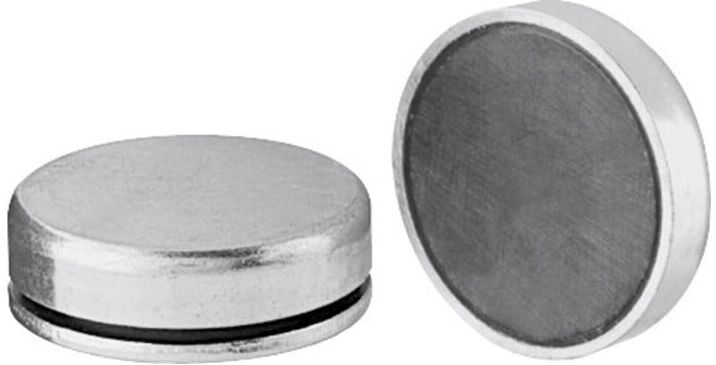 Flachgreifermagnet ohne Gewinde, Ferrit,⌀ 25 mm ; nVent HOFFMAN (E704)