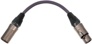 Sommer Cable SGZ9 XLR Adapter mit -20db Violett