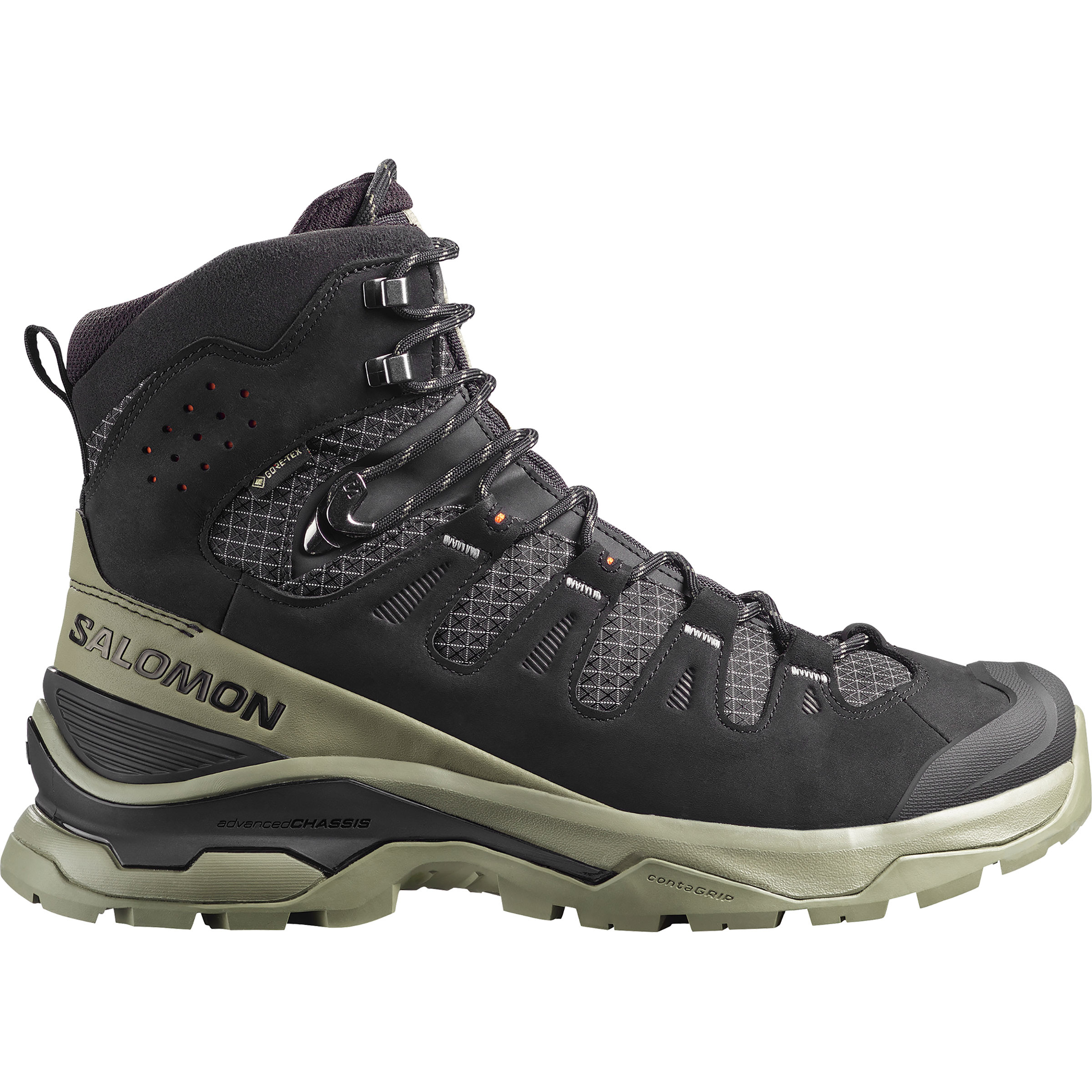 Salomon Quest 5 GTX Herren Wanderschuhe schwarz Größe 41 Trekking Wasserdicht