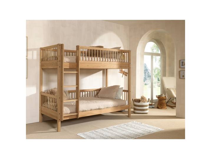 Etagenbett Forrest Naturfarben ca.90x200cm Echtholz Eiche