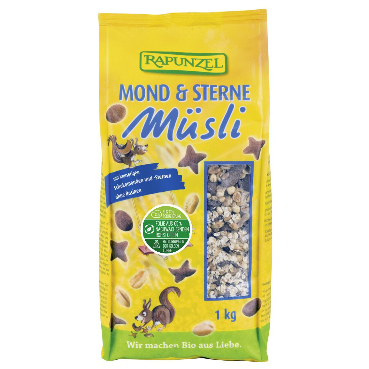 Rapunzel Bio Mond & Sterne Müsli 1000 g