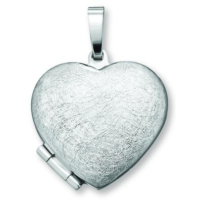 Medallionanhänger ONE ELEMENT "Medaillon Herz Medaillon aus 925 Silber", silber, Schmuckanhänger, Damen, Silber 925 (Sterlingsilber), Herz mit Bedeutung – eine feine Geschenkidee für viele Anlässe