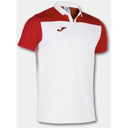 JOMA Combi Poloshirt Kinder 206 - weiß/rot 164