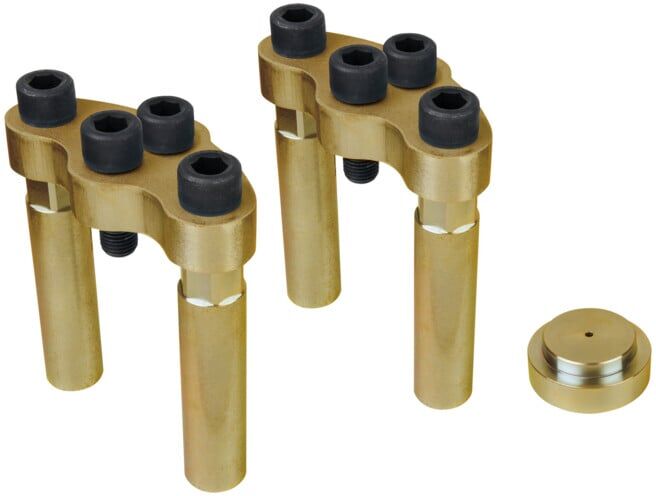 Extracteurs de moyeu pour remorques de structure basse, 15 pcs KS Tools (440.0495)