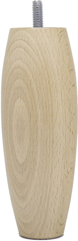 LA REDOUTE INTERIEURS Lot de 4 pieds sommier forme olive