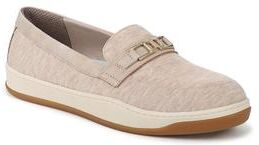 Women's Daydream Slip-On Moc Loafer by LifeStride in Barely Beige (Size 9 M)