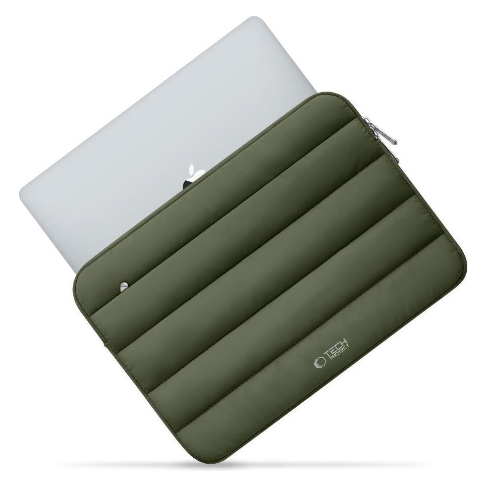Tech-Protect Tech-Protett Fluffy Laptoptasche 13-14 - Grün (14") (27771-0)