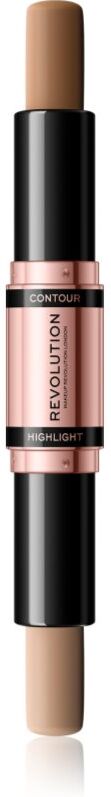 Revolution Fast Base dual-ended contouring stick shade Light 2x4.3 g