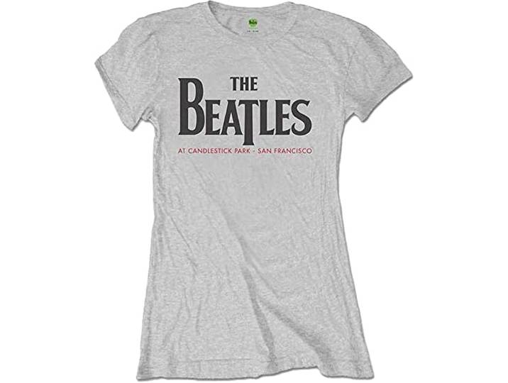 T-Shirt # M Ladies Grey # Candlestick Park