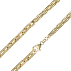 trendor 15873 Damen-Halskette 925 Silber Vergoldet Fantasie-Collier