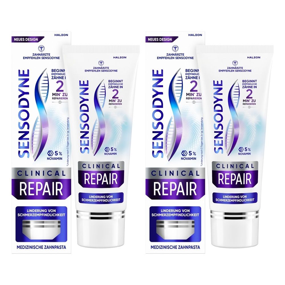 Sensodyne Clinical Repair x2 2x75 ml Zahnpasta