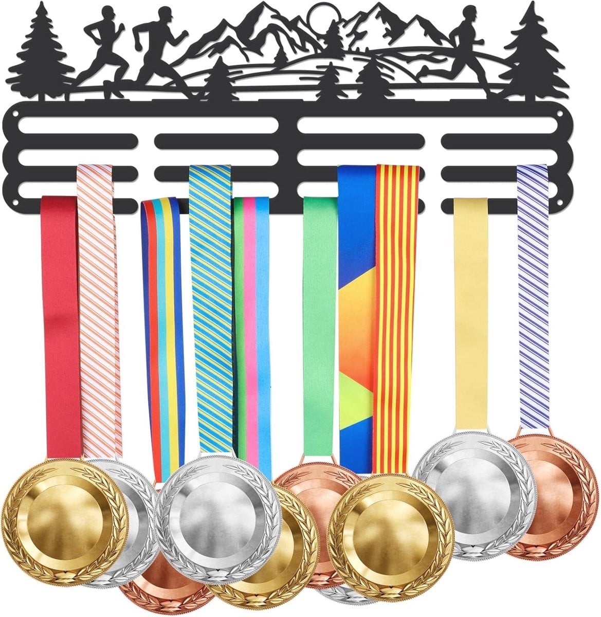 Medaille Hanger voor Atleten - Metalen Medaille Display Rack voor Sportprijzen en Erkenningen
