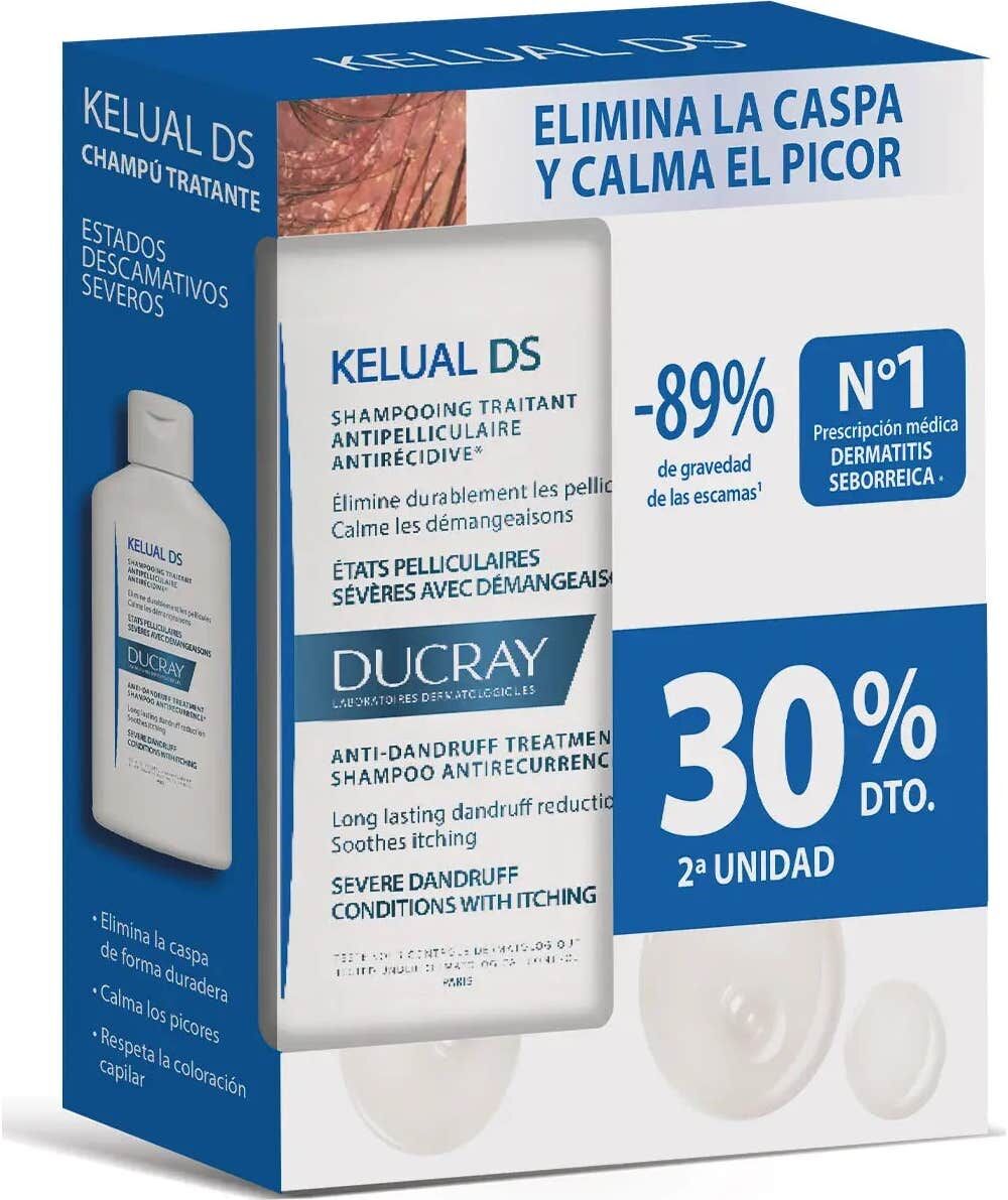 Ducray Kelual DS Champú Tratante 2x100 ml