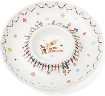 Lenox Merry Grinchmas Chip & Dip Bowl