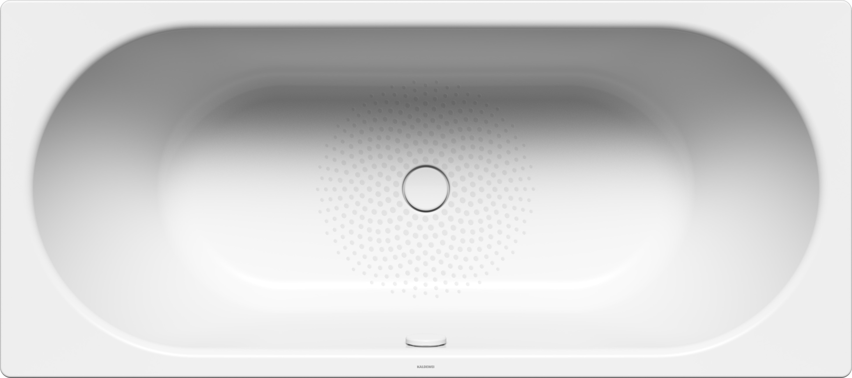 KALDEWEI Badewanne CENTRO DUO alpinweiß