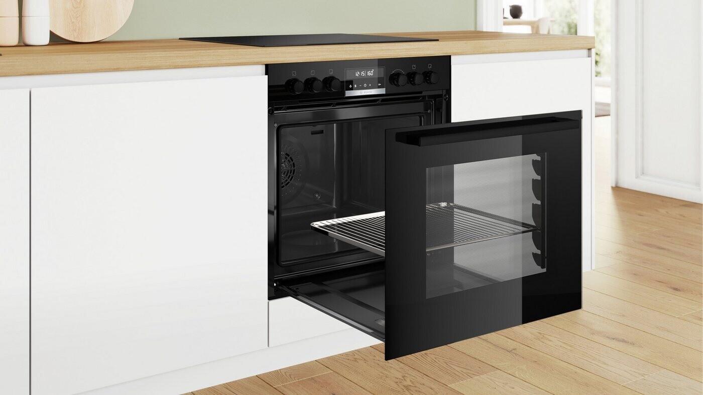 Bosch HEB578BB3 + NKN645GA2E, Keramik, 4 Zone(n), Glaskeramik, Schwarz, Berührung, 58,3 cm