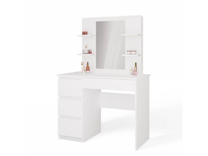 MAGOWA Schreibtisch MIJAS multifunktional – flexibel links oder rechts aufbaubar (1 Tisch), ideal für Homeoffice, Jugendzimmer und kleine Räume