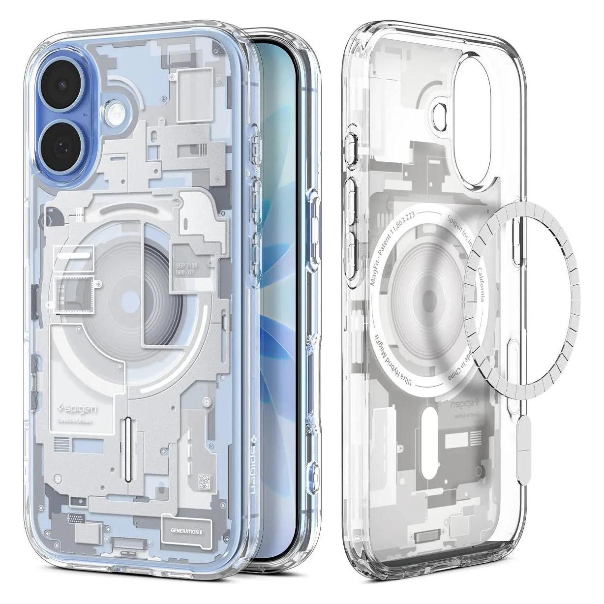 Spigen - Ultra Hybrid Zero One - iPhone 17 - White (Apple iPhone 17) (198877)